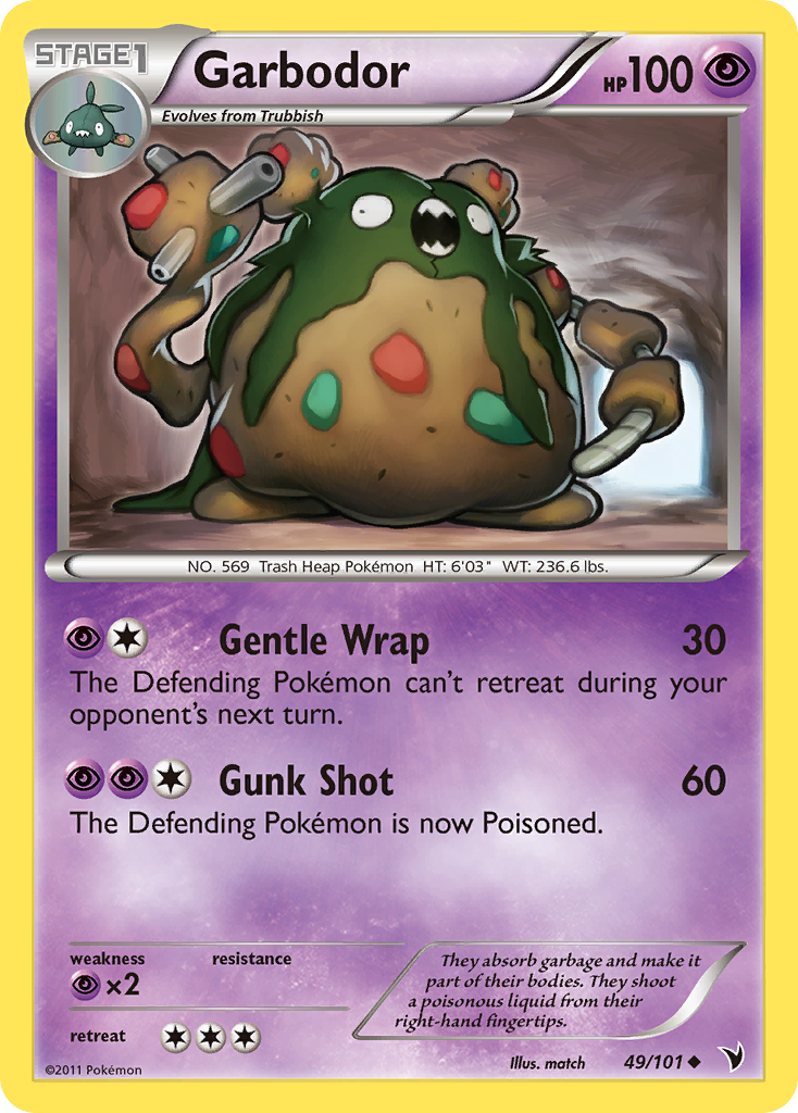 Garbodor 49/101 Noble Victories