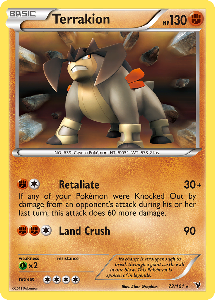 Terrakion 73/101 Noble Victories
