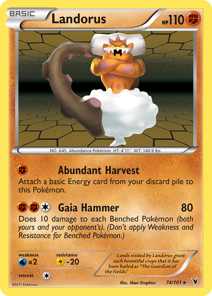 Landorus 74/101 Noble Victories