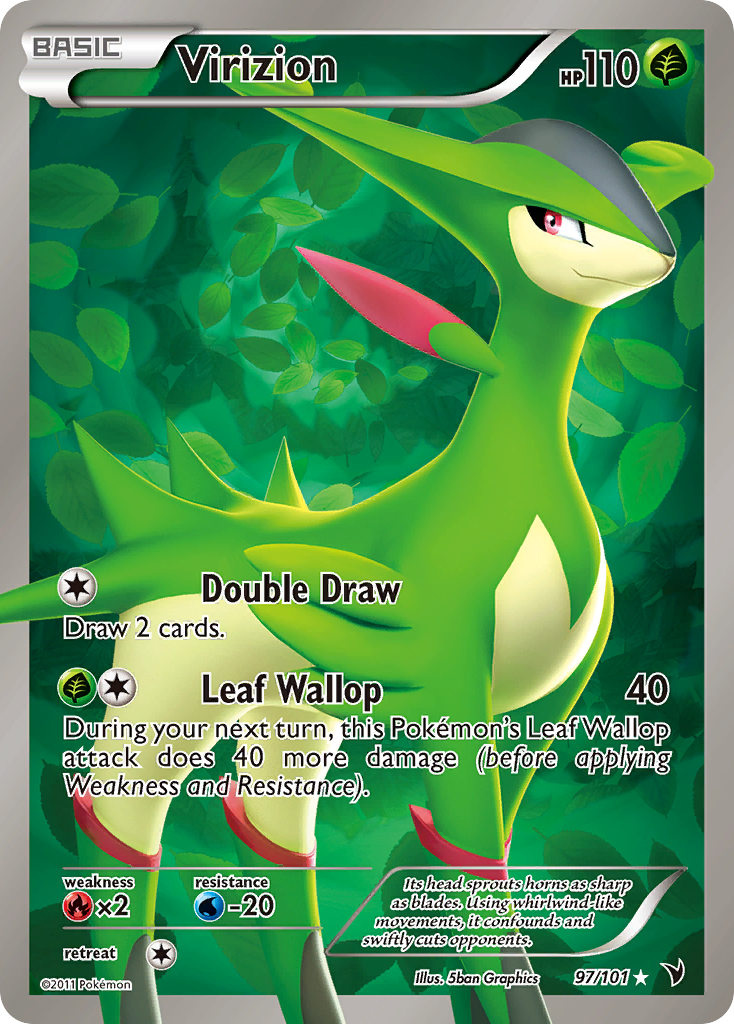 Virizion 97/101 Noble Victories