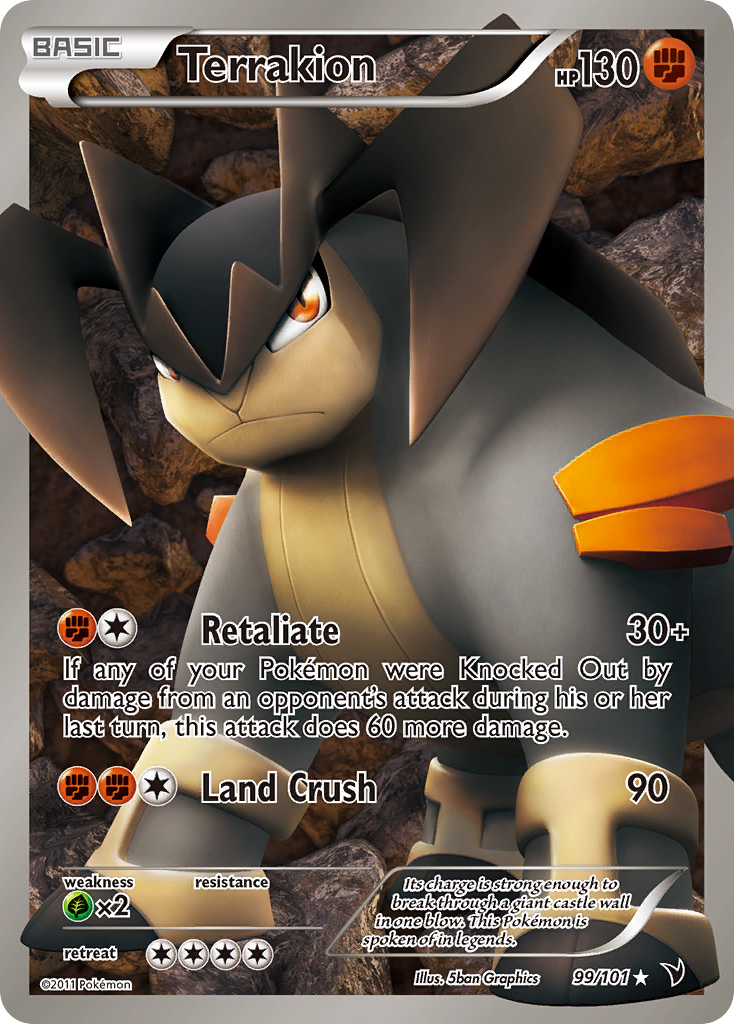 Terrakion 99/101 Noble Victories