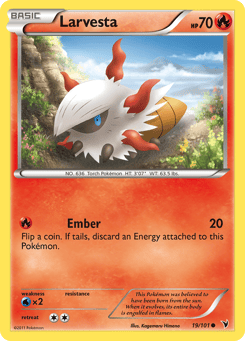 Larvesta 19/101 Noble Victories