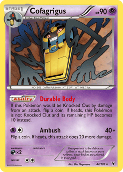 Cofagrigus 47/101 Noble Victories