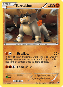Terrakion 73/101 Noble Victories
