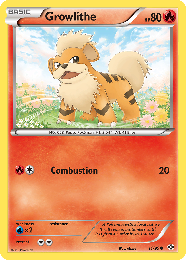 Growlithe 11/99 Next Destinies