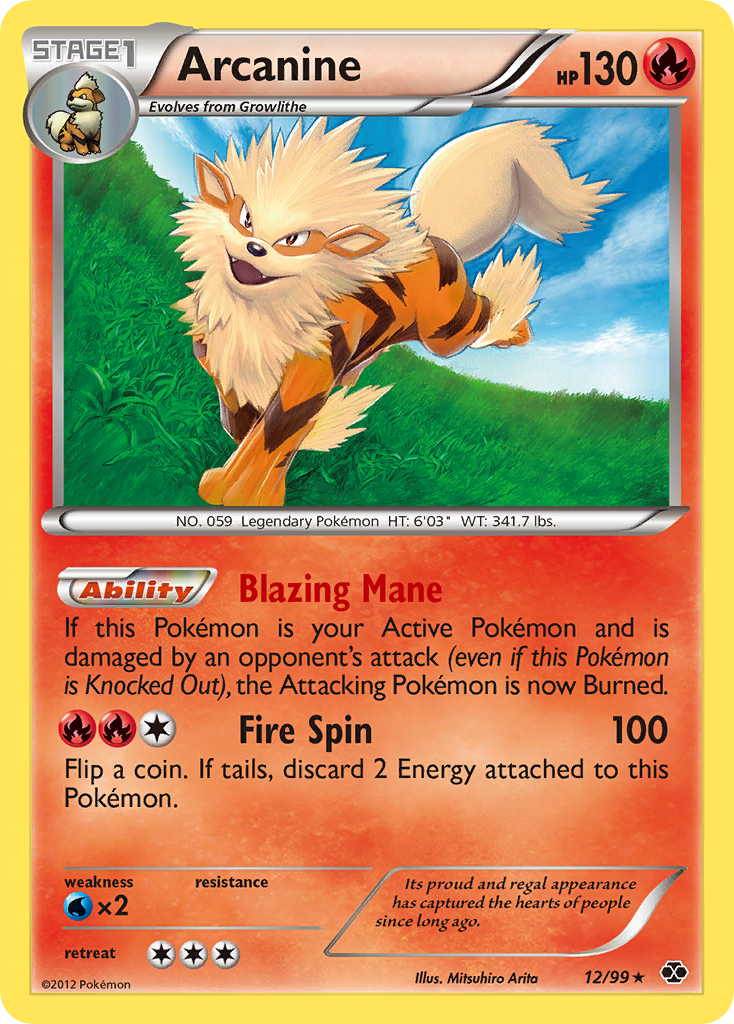 Arcanine 12/99 Next Destinies