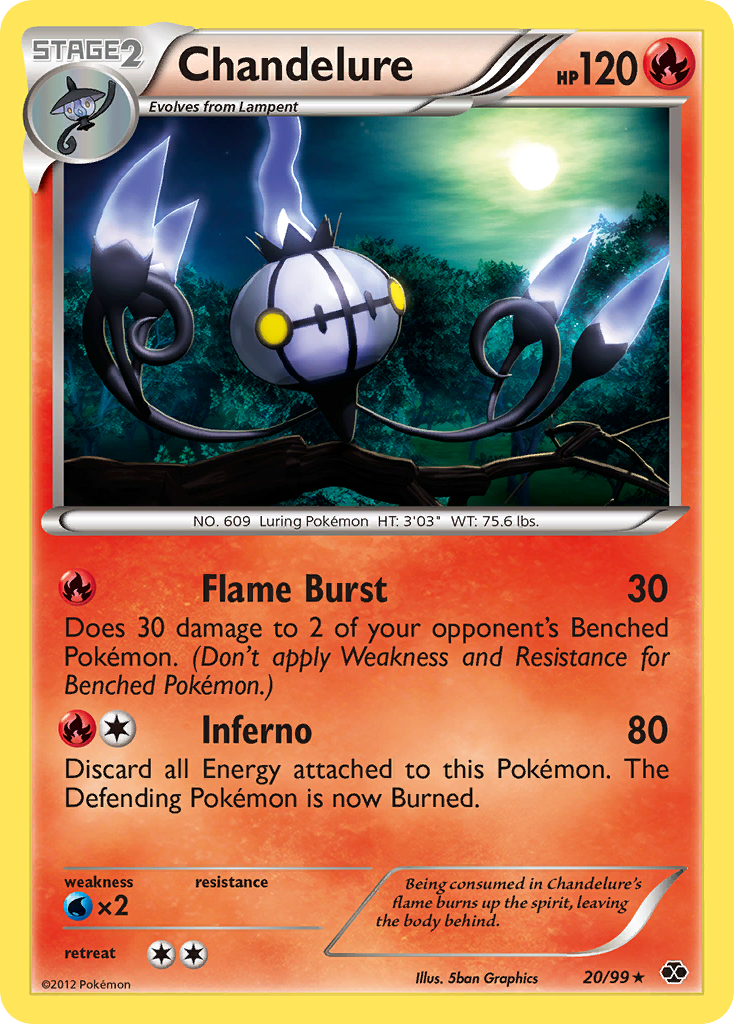 Chandelure 20/99 Next Destinies