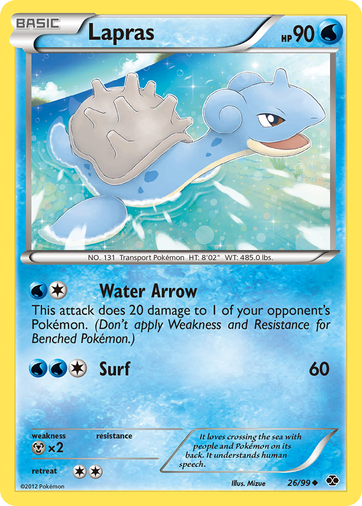Lapras 26/99 Next Destinies