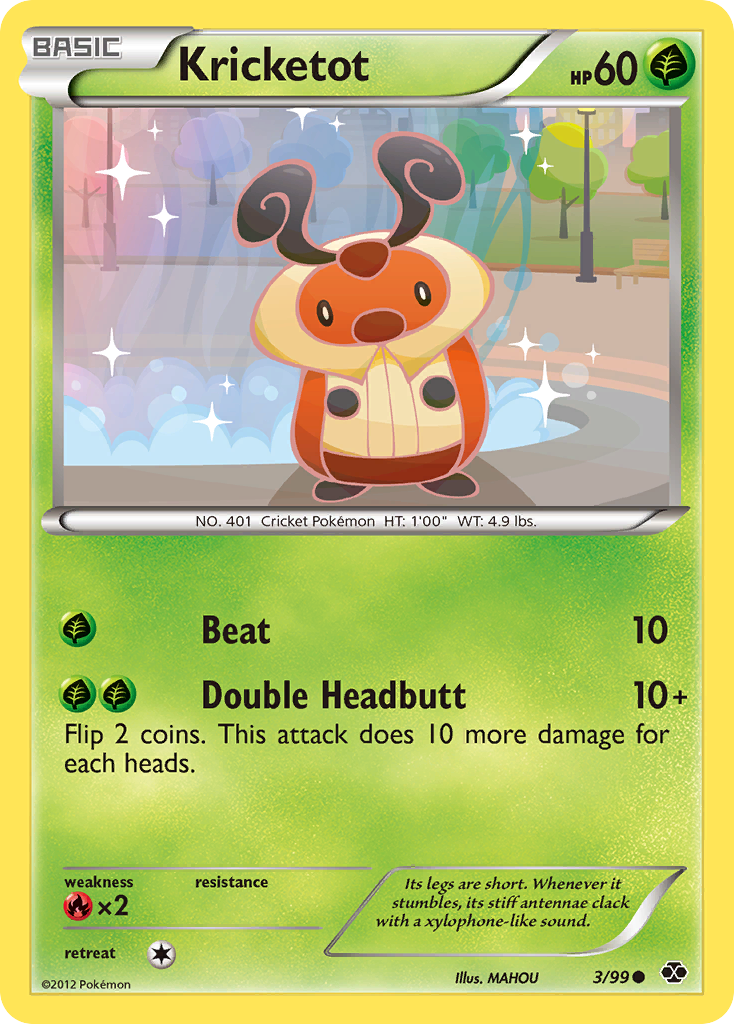 Kricketot 3/99 Next Destinies
