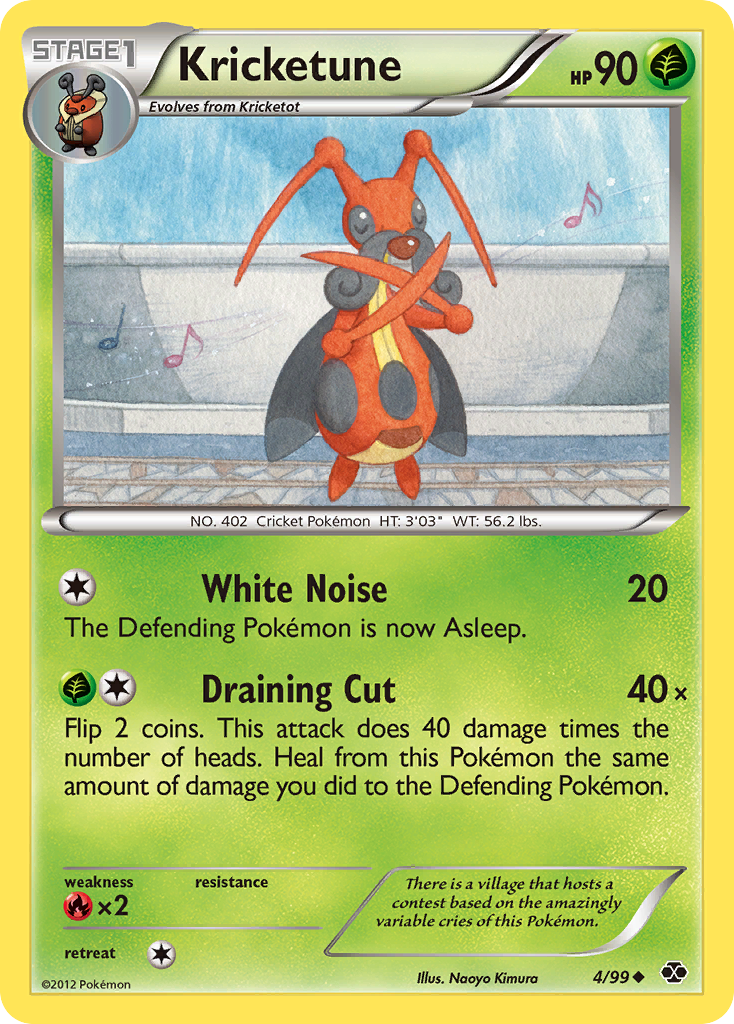 Kricketune 4/99 Next Destinies