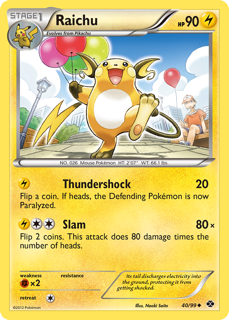 Raichu 40/99 Next Destinies