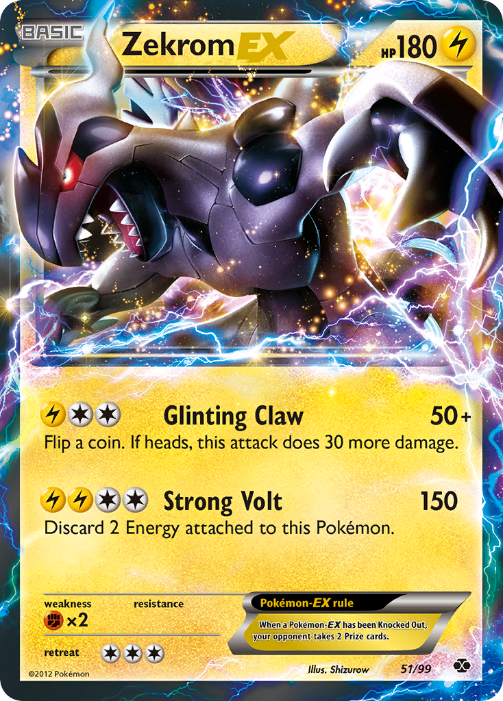 Zekrom-EX 51/99 Next Destinies