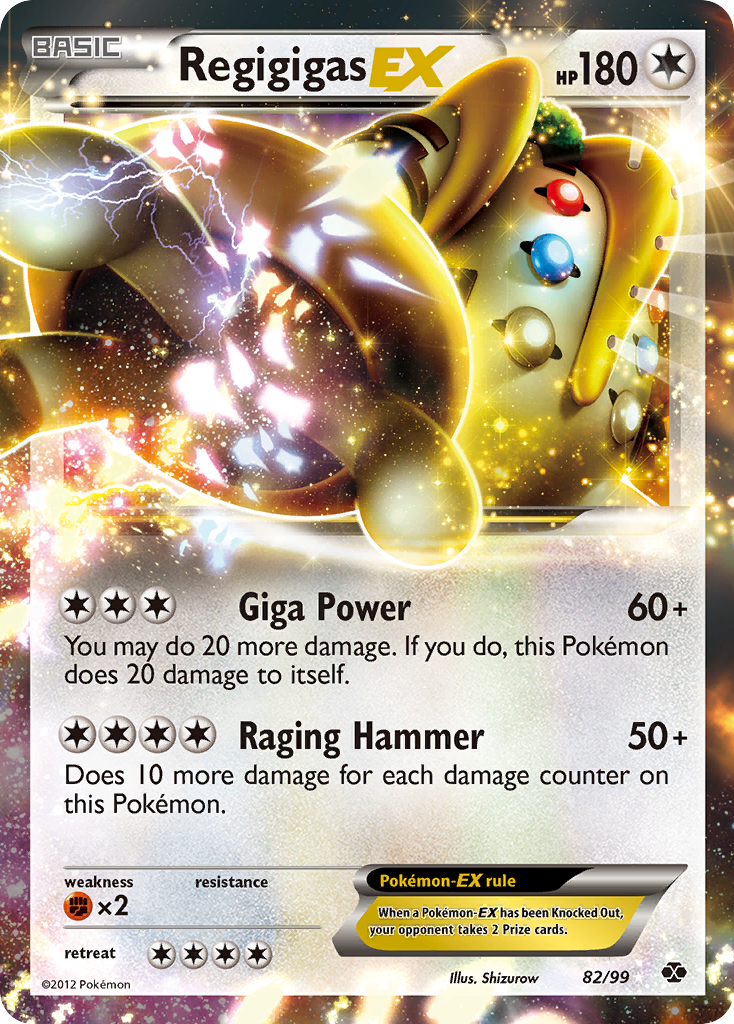 Regigigas-EX 82/99 Next Destinies
