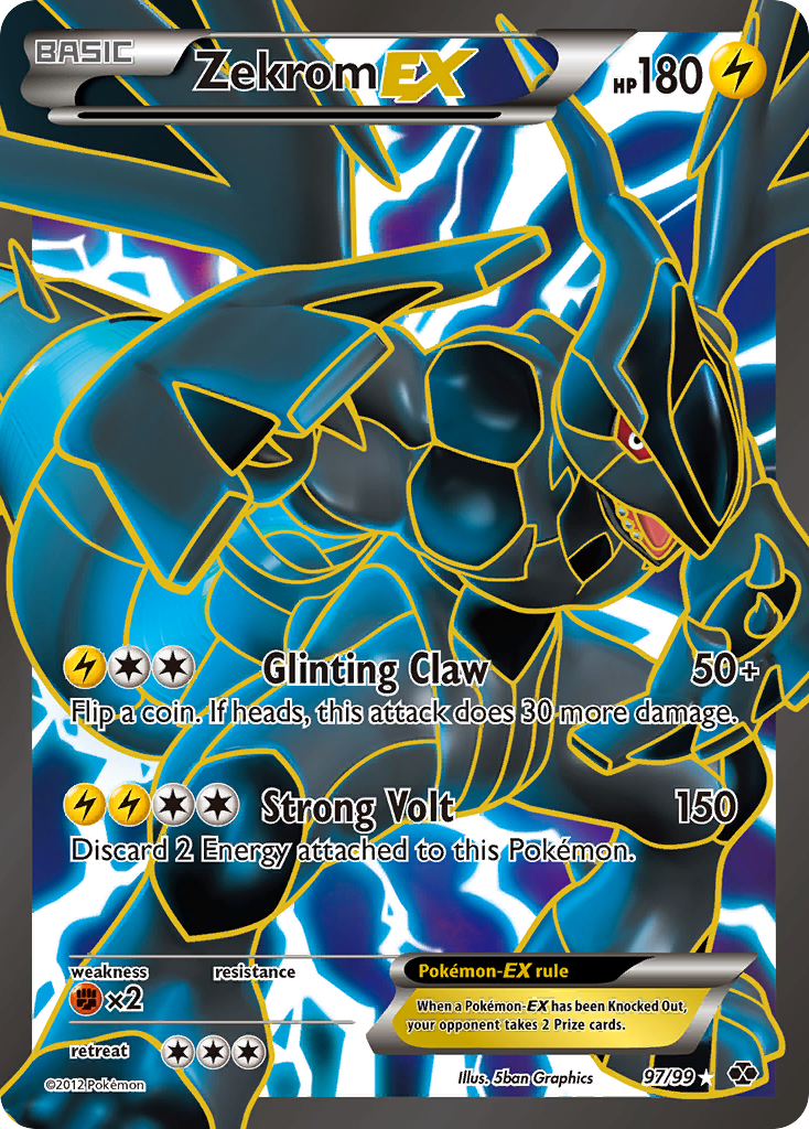 Zekrom-EX 97/99 Next Destinies