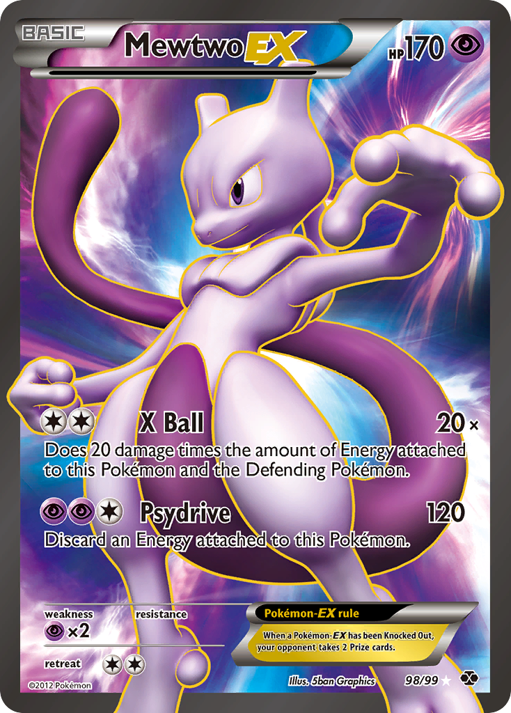 Mewtwo-EX 98/99 Next Destinies