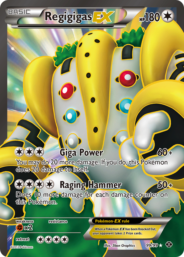 Regigigas-EX 99/99 Next Destinies