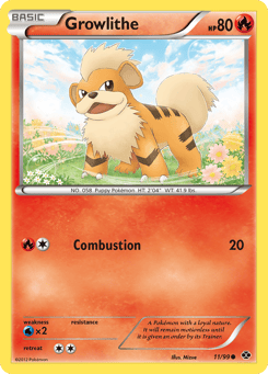 Growlithe 11/99 Next Destinies