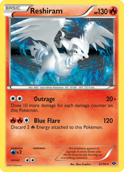 Reshiram 21/99 Next Destinies