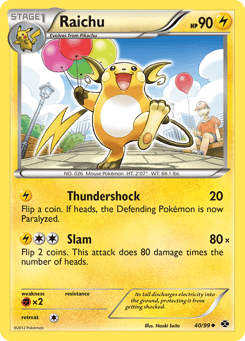 Raichu 40/99 Next Destinies