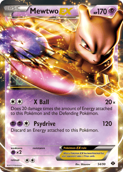 Mewtwo-EX 54/99 Next Destinies