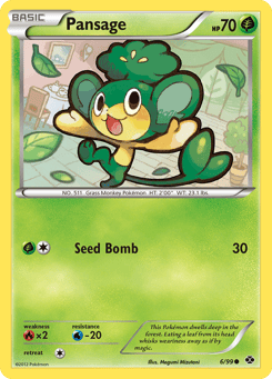 Pansage 6/99 Next Destinies