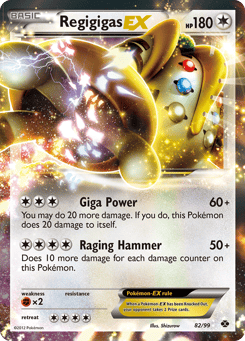 Regigigas-EX 82/99 Next Destinies