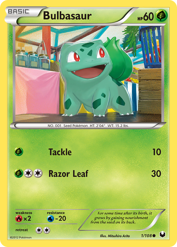 Bulbasaur 1/108 Dark Explorers