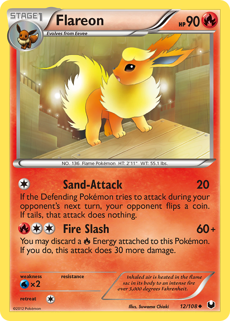 Flareon 12/108 Dark Explorers