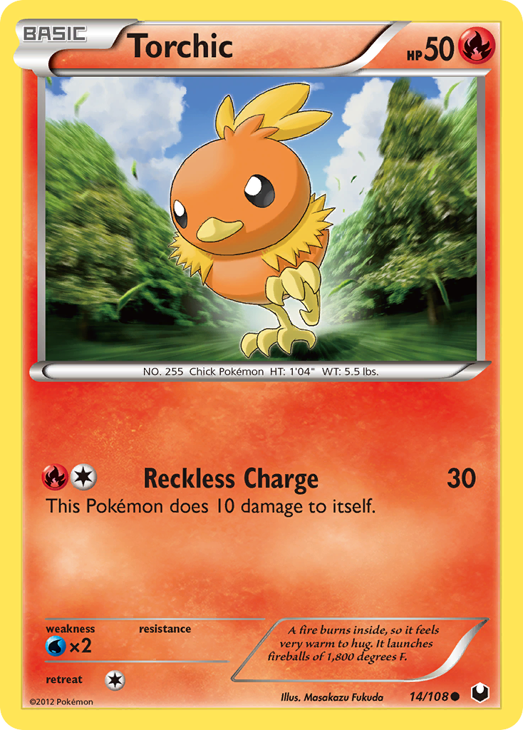 Torchic 14/108 Dark Explorers