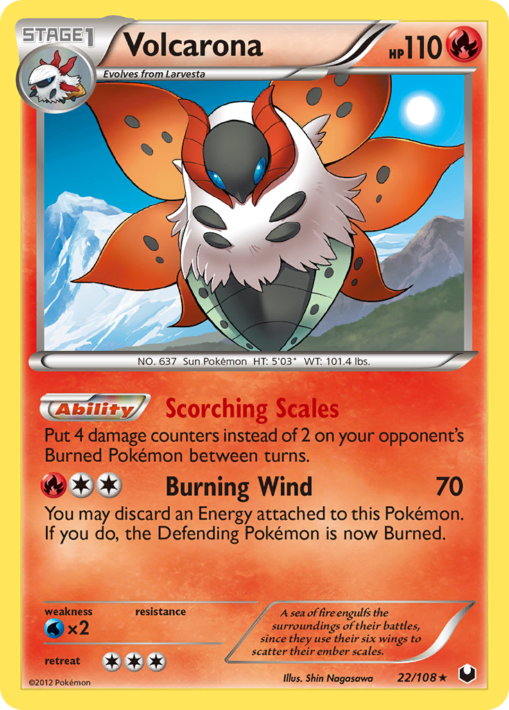 Volcarona 22/108 Dark Explorers