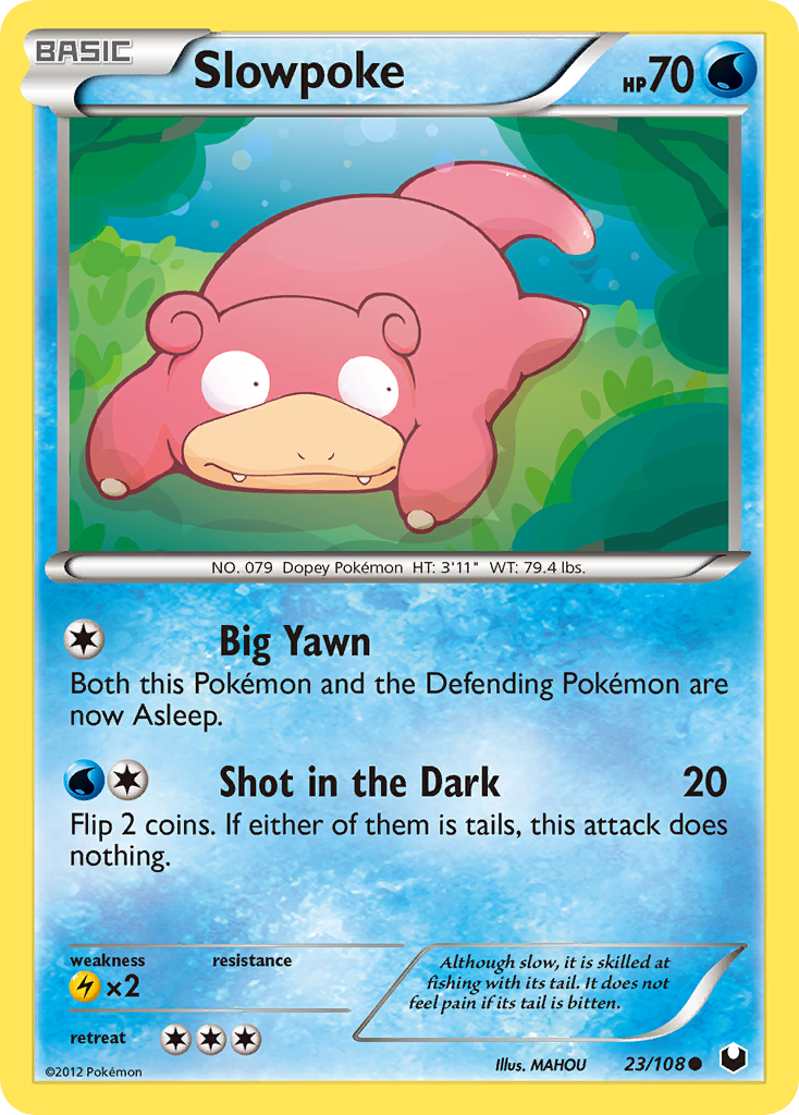 Slowpoke 23/108 Dark Explorers