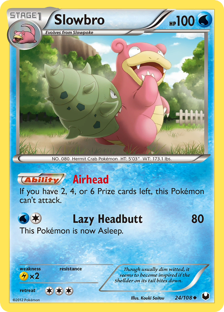 Slowbro 24/108 Dark Explorers