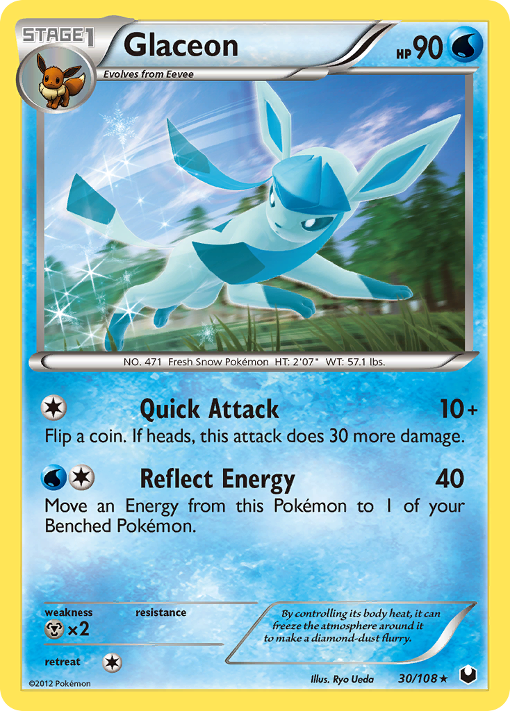 Glaceon 30/108 Dark Explorers