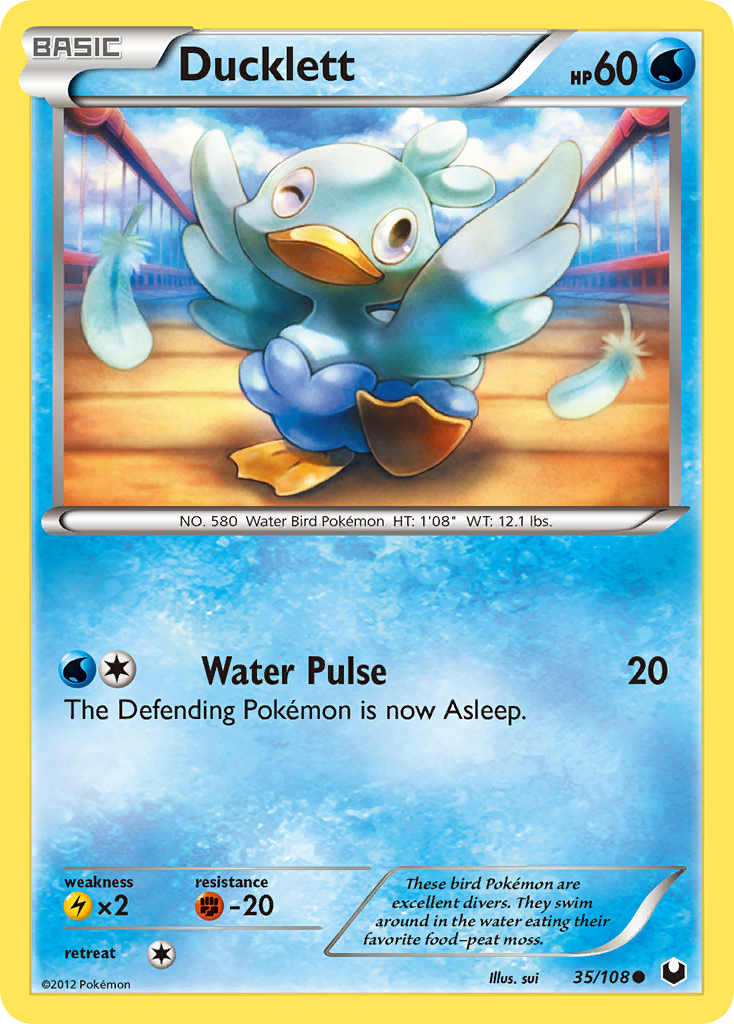 Ducklett 35/108 Dark Explorers