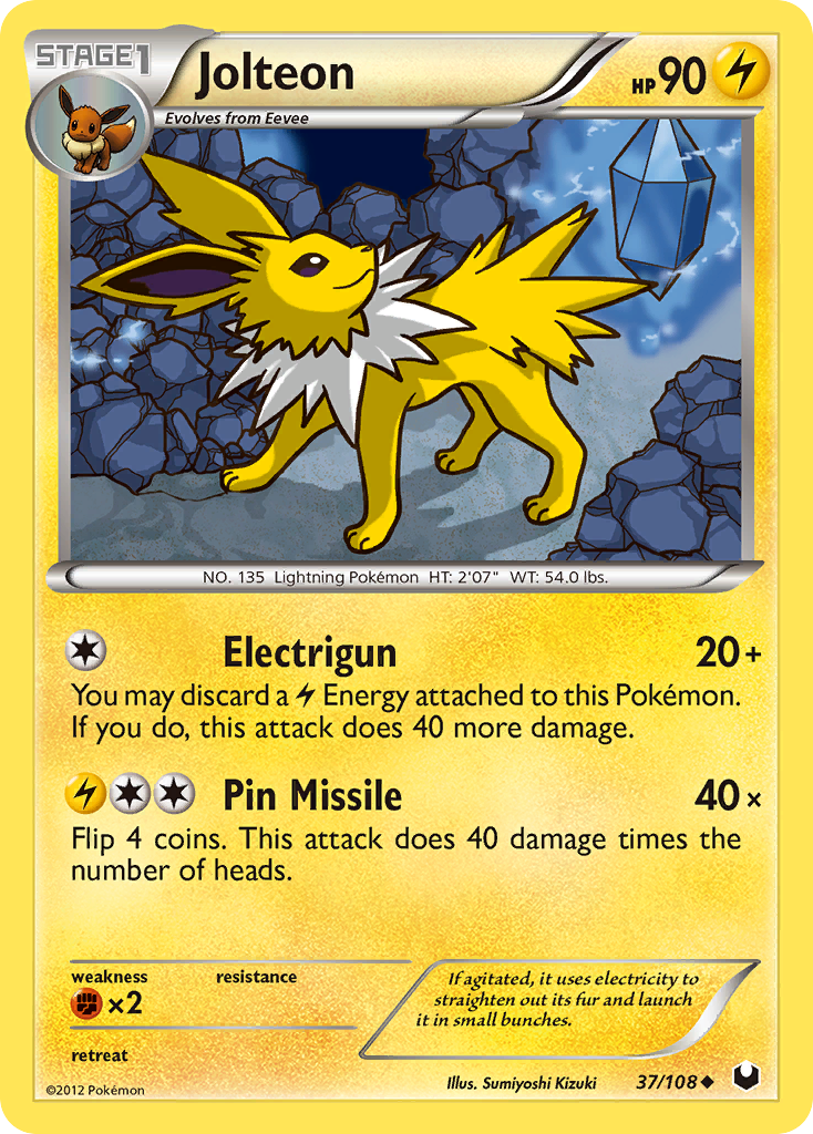 Jolteon 37/108 Dark Explorers