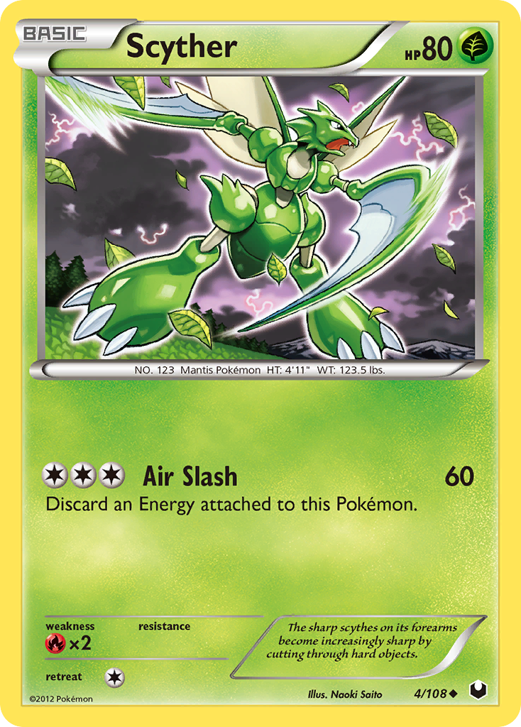 Scyther 4/108 Dark Explorers