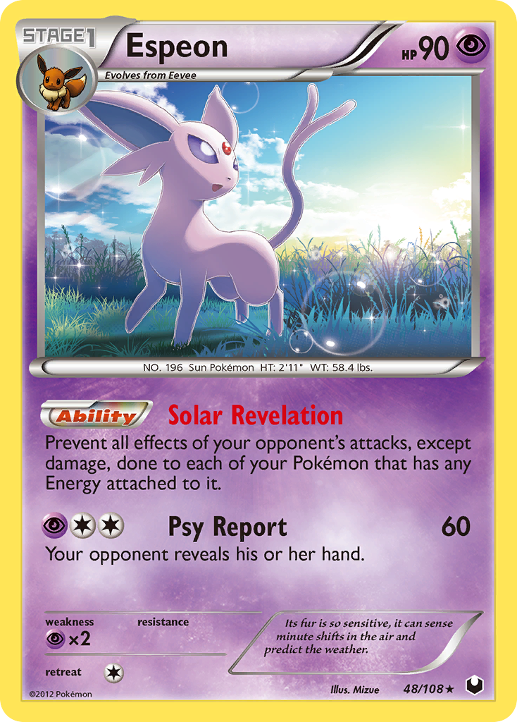 Espeon 48/108 Dark Explorers