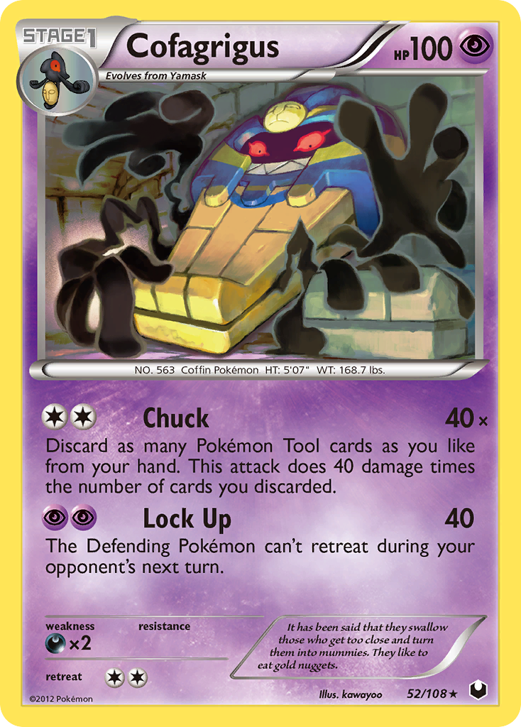 Cofagrigus 52/108 Dark Explorers