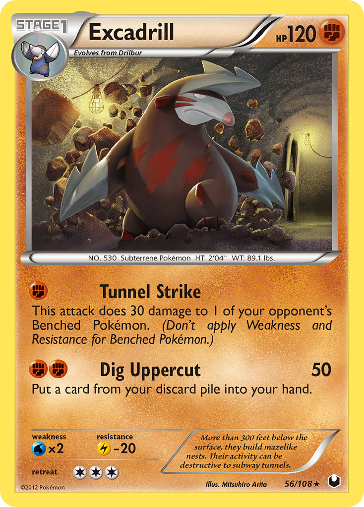 Excadrill 56/108 Dark Explorers