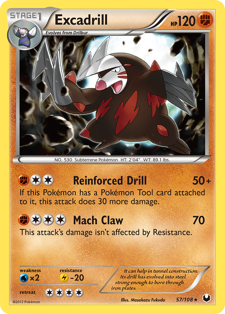 Excadrill 57/108 Dark Explorers