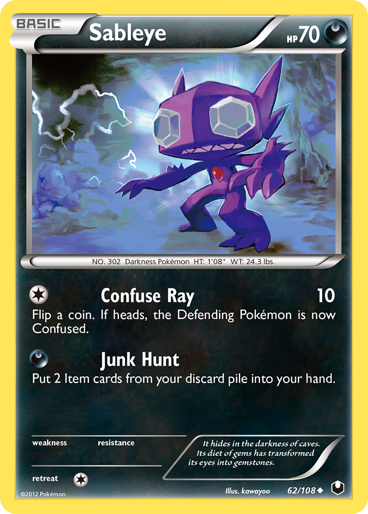Sableye 62/108 Dark Explorers