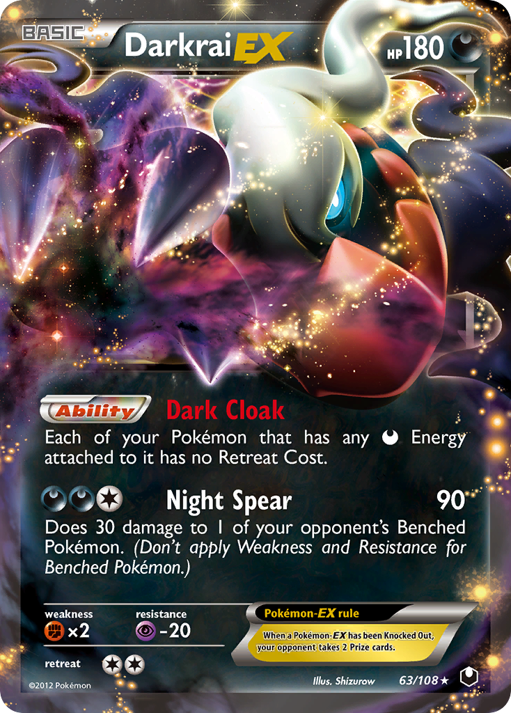 Darkrai-EX 63/108 Dark Explorers