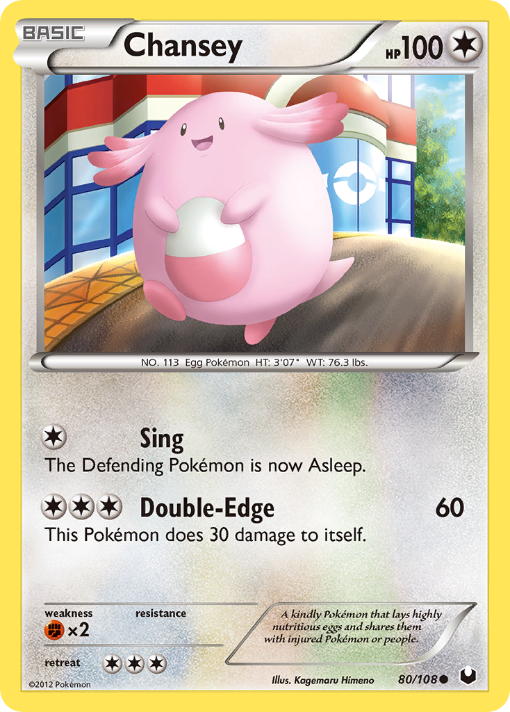 Chansey 80/108 Dark Explorers