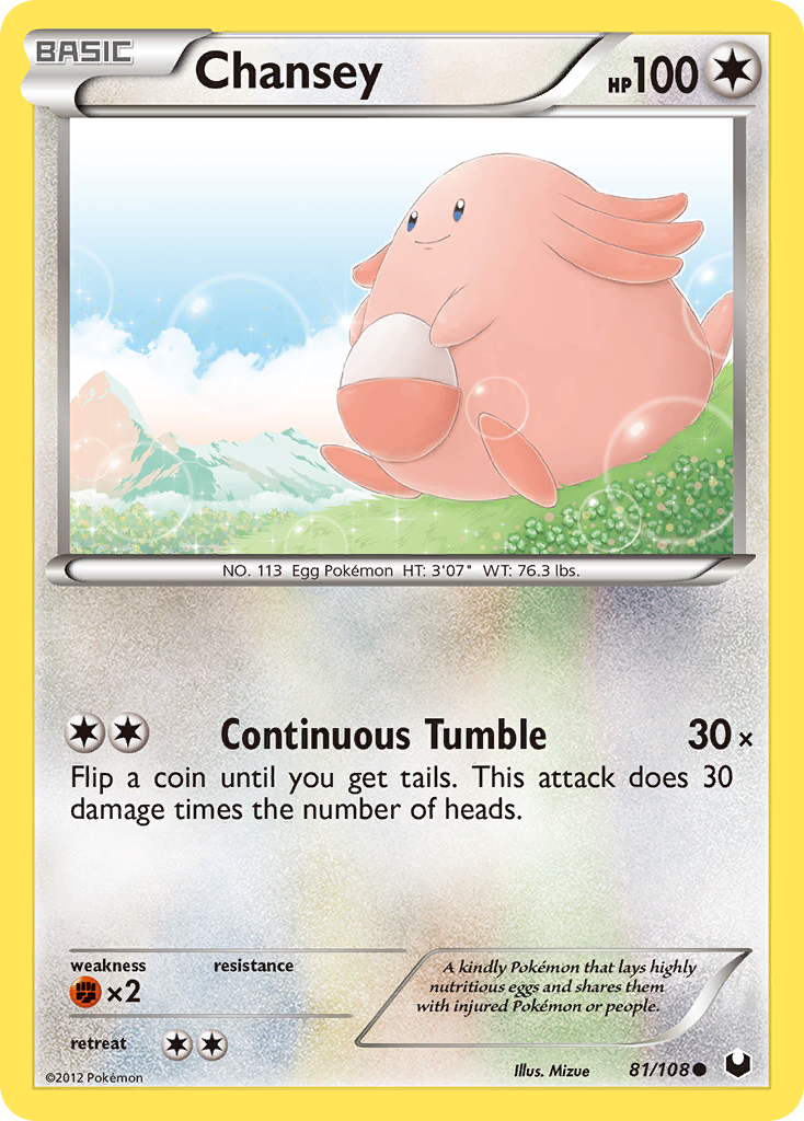 Chansey 81/108 Dark Explorers
