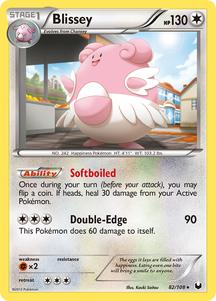 Blissey 82/108 Dark Explorers
