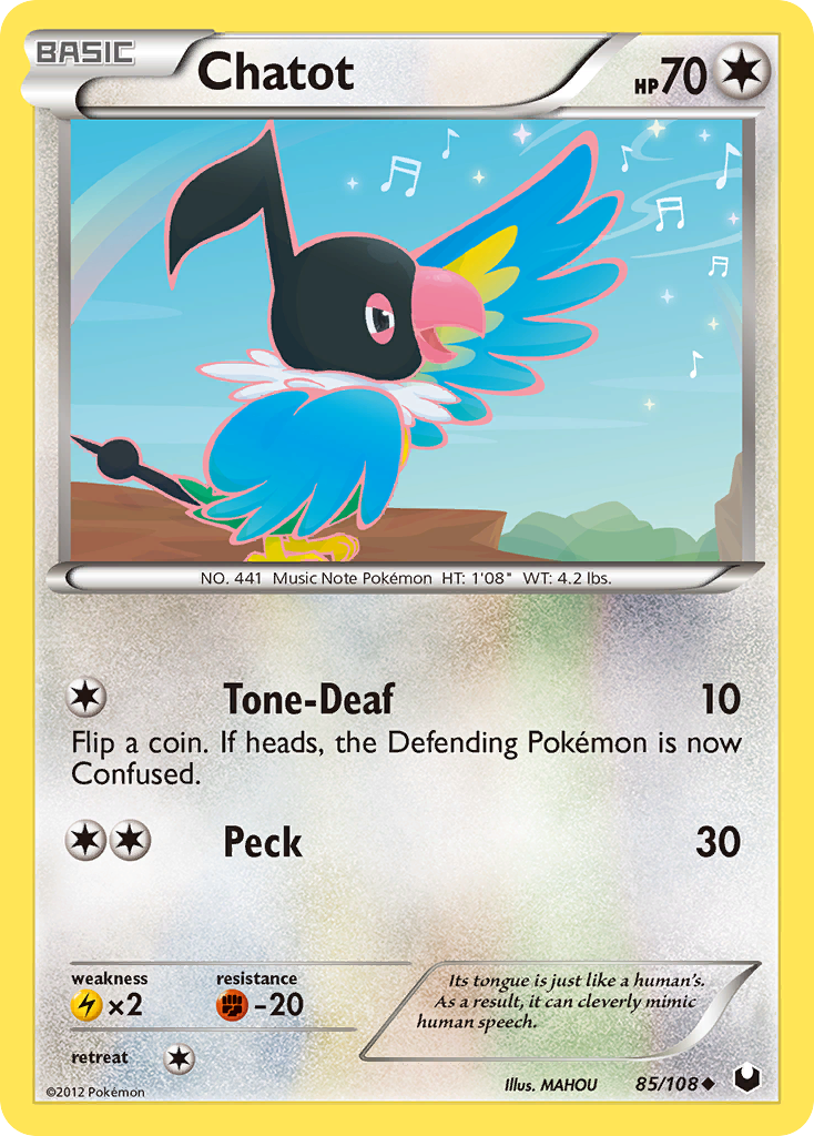 Chatot 85/108 Dark Explorers
