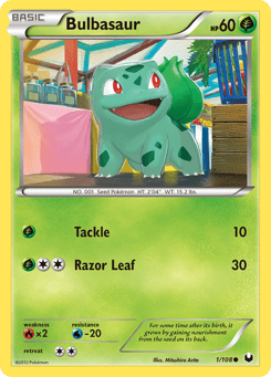 Bulbasaur 1/108 Dark Explorers