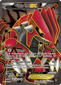 Groudon-EX 106/108 Dark Explorers