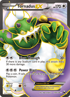 Tornadus-EX 108/108 Dark Explorers