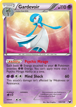 Gardevoir 109/108 Dark Explorers